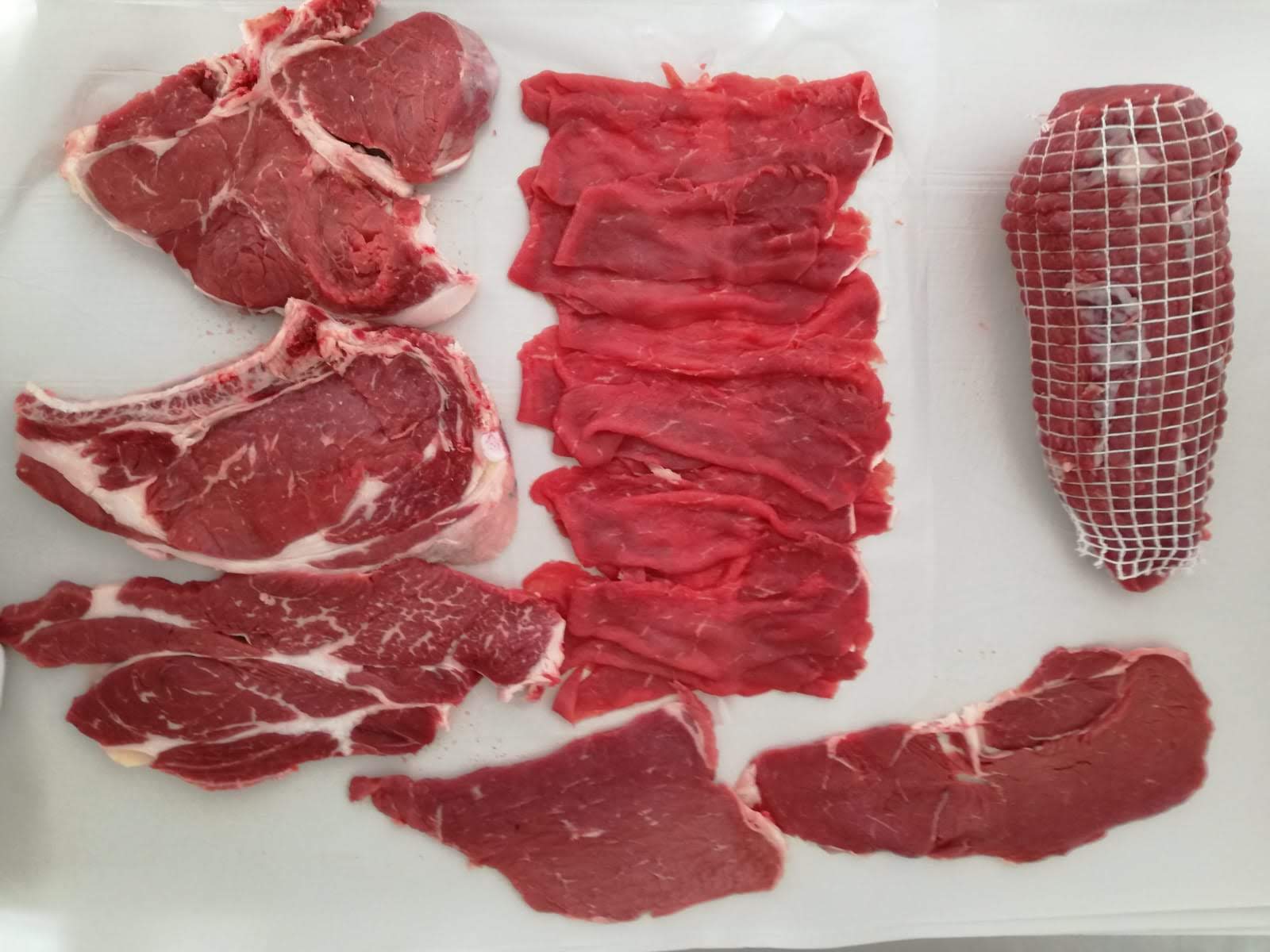 CARNE DI VITELLO E DI MANZO